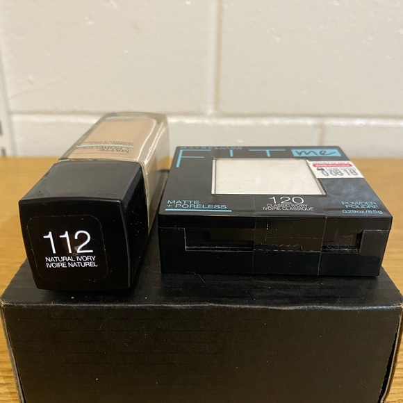 Maybelline liquid and powder Fit Me fair beige light concealer pair bundle - Picture 2 of 3